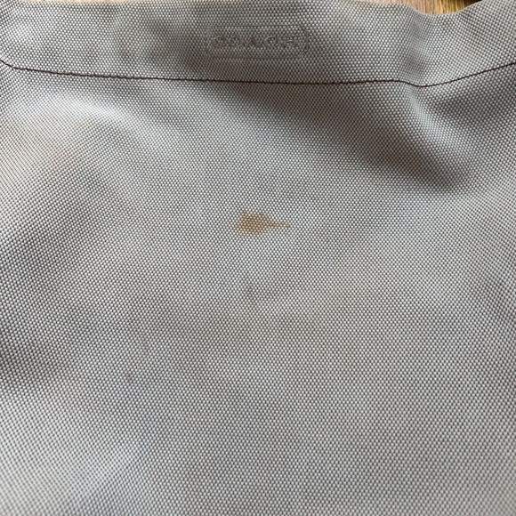 Coach Legacy Signature White Canvas Bag - Picture 8 of 8